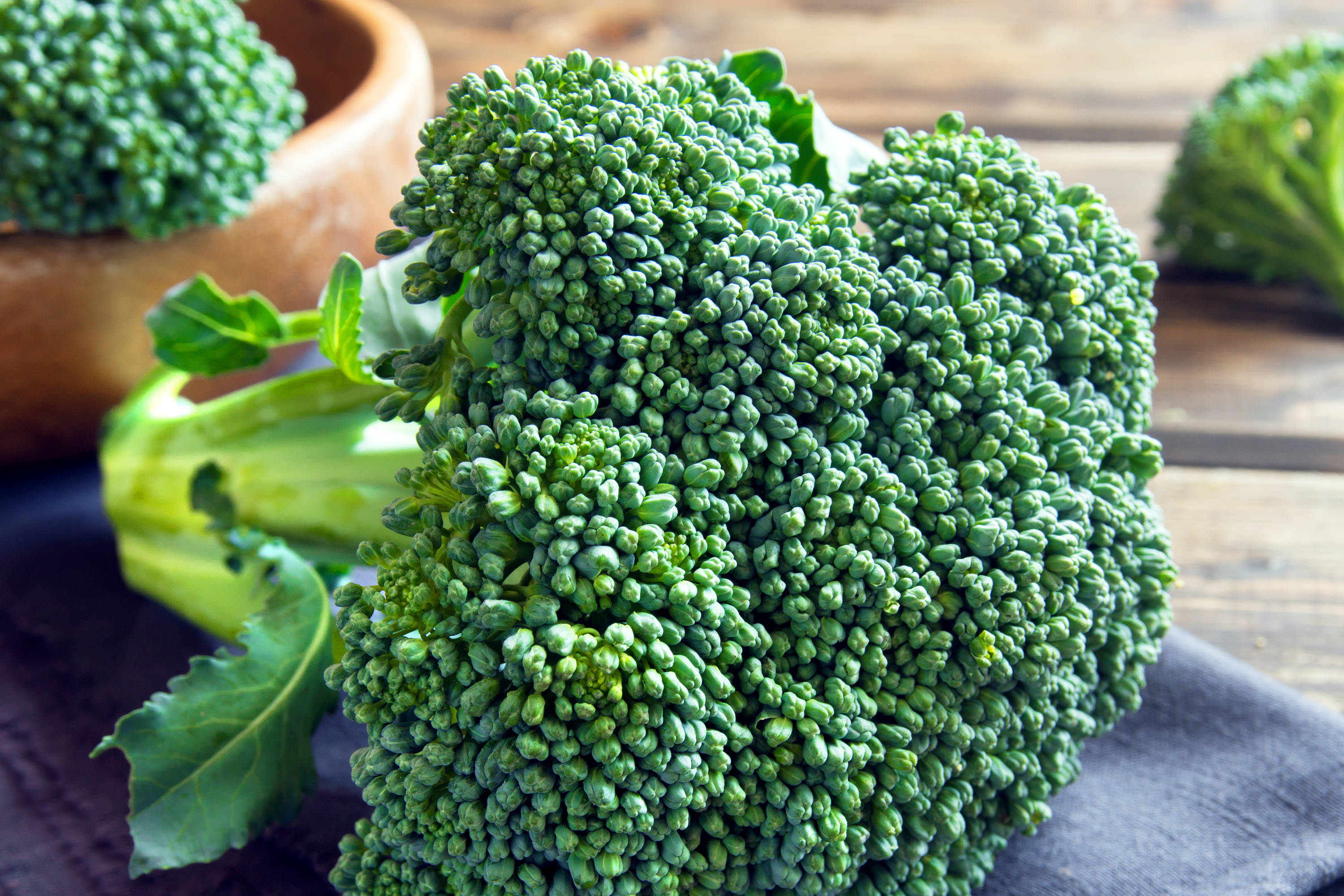 Broccoli florets. Photo: Mizina / iStock.