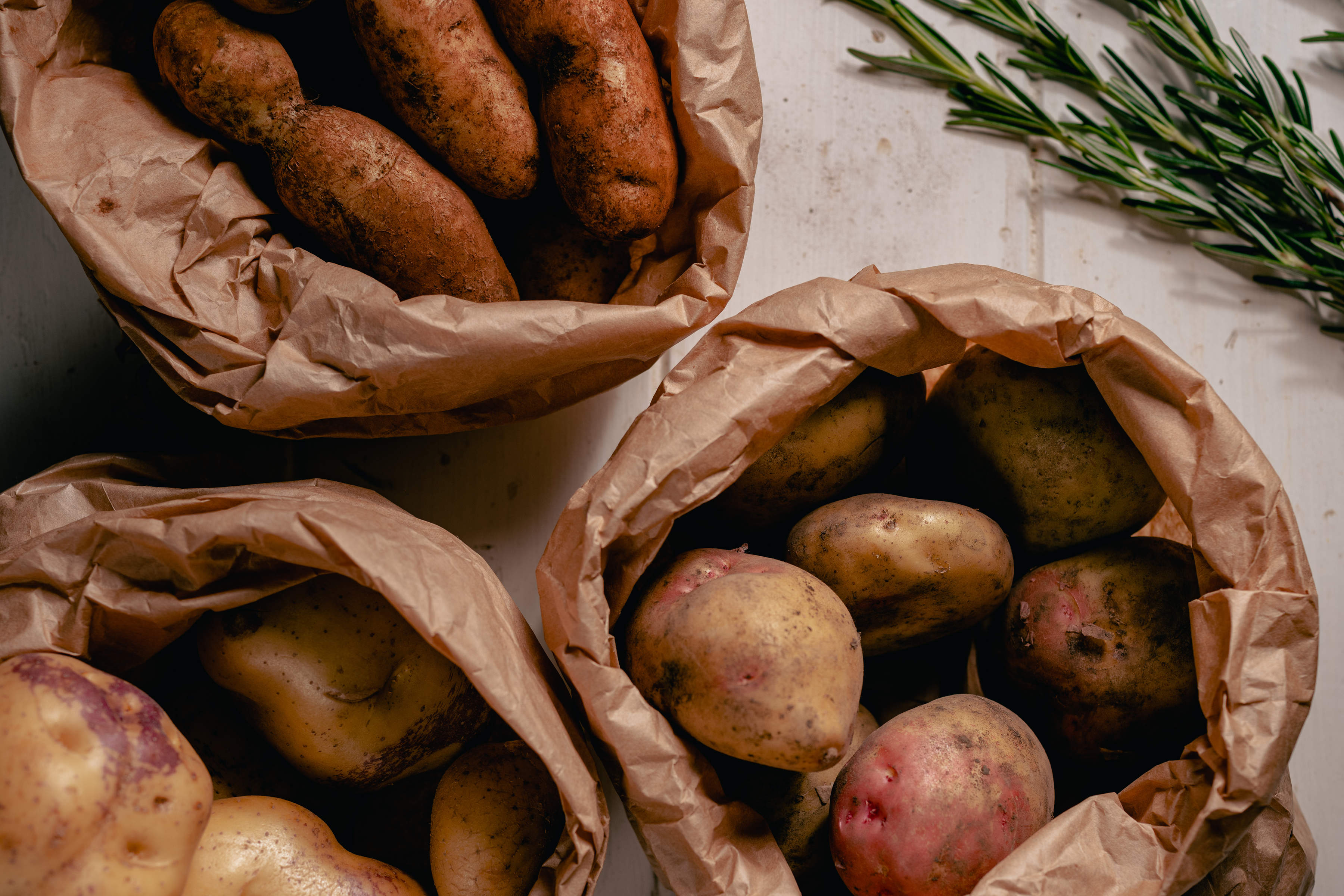Tasmanian potatoes. Photo: Andrew Wilson.